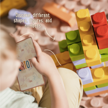 ORTOTO Set "World of Sensory Soft Bricks STARTER" (16 pcs.)