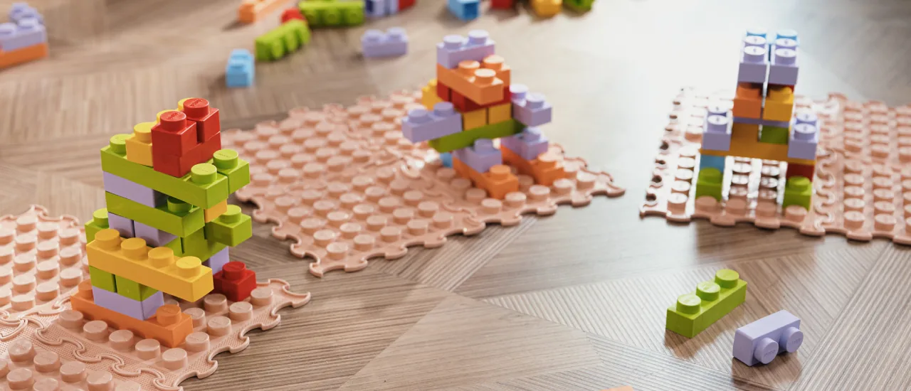 ORTOTO plytos ir plytų pagrindas ant medinių grindų